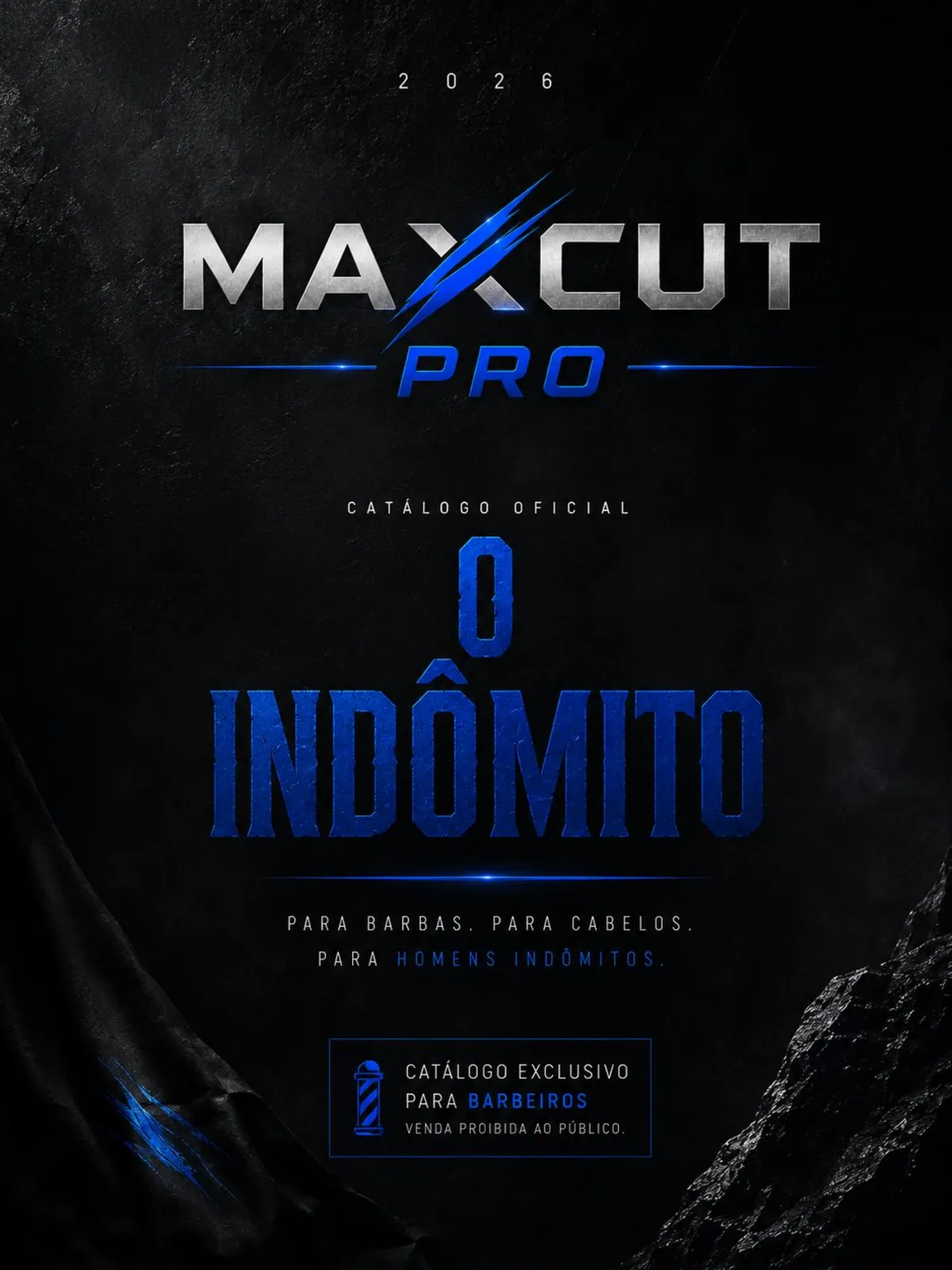 Capa do catálogo MAXCUT PRO O Indômito