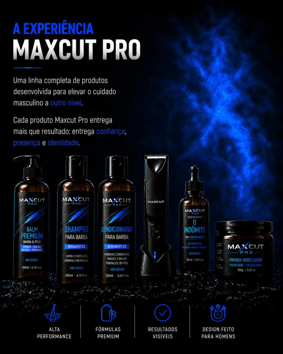 Linha completa MAXCUT PRO
